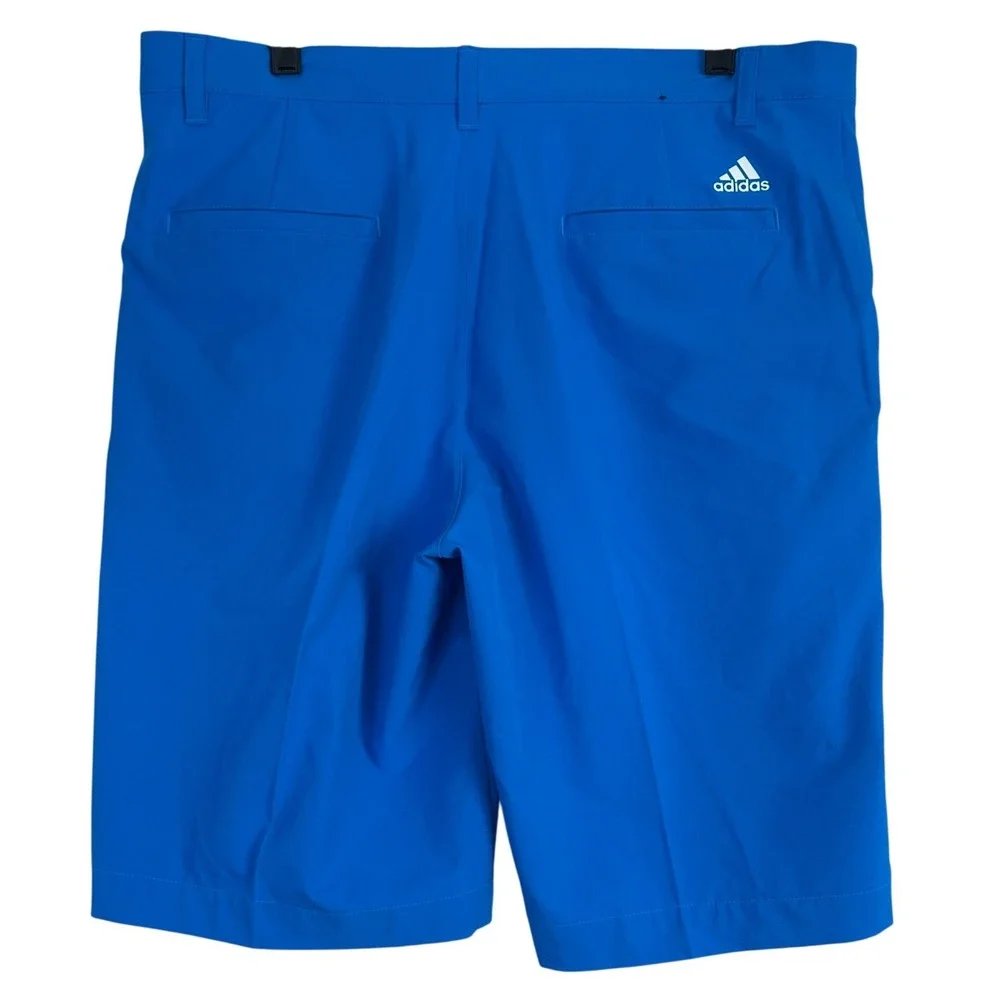 Adidas Primegreen Golf Shorts Mens 34 Blue Performance Athletic Sporty